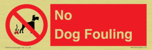 No Dog Fouling